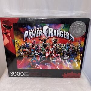 Aquarius Saban's Power Rangers Jigsaw Puzzle 3000 Pieces 32"x45" 2018 NEW